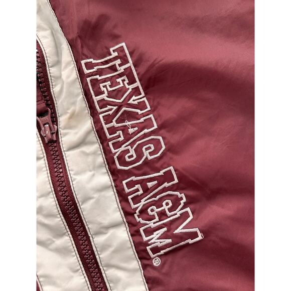 Vintage Starter Texas A&M Aggies Jacket – Maroon Full Zip – Men’s XL - Picture 13 of 13